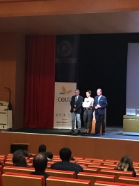 La investigadora de la UCO Aida García recibe el premio del I Congreso de Jóvenes Investigadores en Ciencias Agroalimentarias