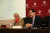 Enrique Aguilar y Alberto Marina en la presentacin del Congreso