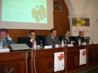 De izq. a dcha. Manuel Gutiérrez, Ricardo Rojas, Eulalio Fernández, Federico Cabello y Miguel Cabezas 