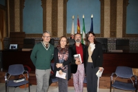 De izqda. a dcha., Alberto Ros, Mara Rosal, Octavio Salazar y Carmen Jimnez