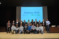 Fotografía de familia de la entrega de los premios de Cátedra Bayer Crop Science