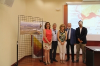 De izquierda a derecha, Julieta Mrida, Jos Porras, M Isabel Ruz, Jos M Fernndez y Antonio Monterroso.