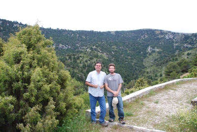 Juan Moral  (dcha) y Antonio Trapero