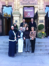 Visita institucional a la UCO de una delegación de profesores de la Universidad de Alejandría 