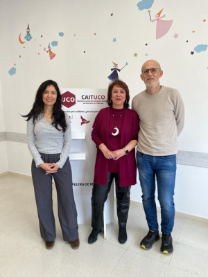 Sara Luque, Araceli Sánchez y José Antonio Moriana, miembros del equipo de investigación que ha realizado el estudio.